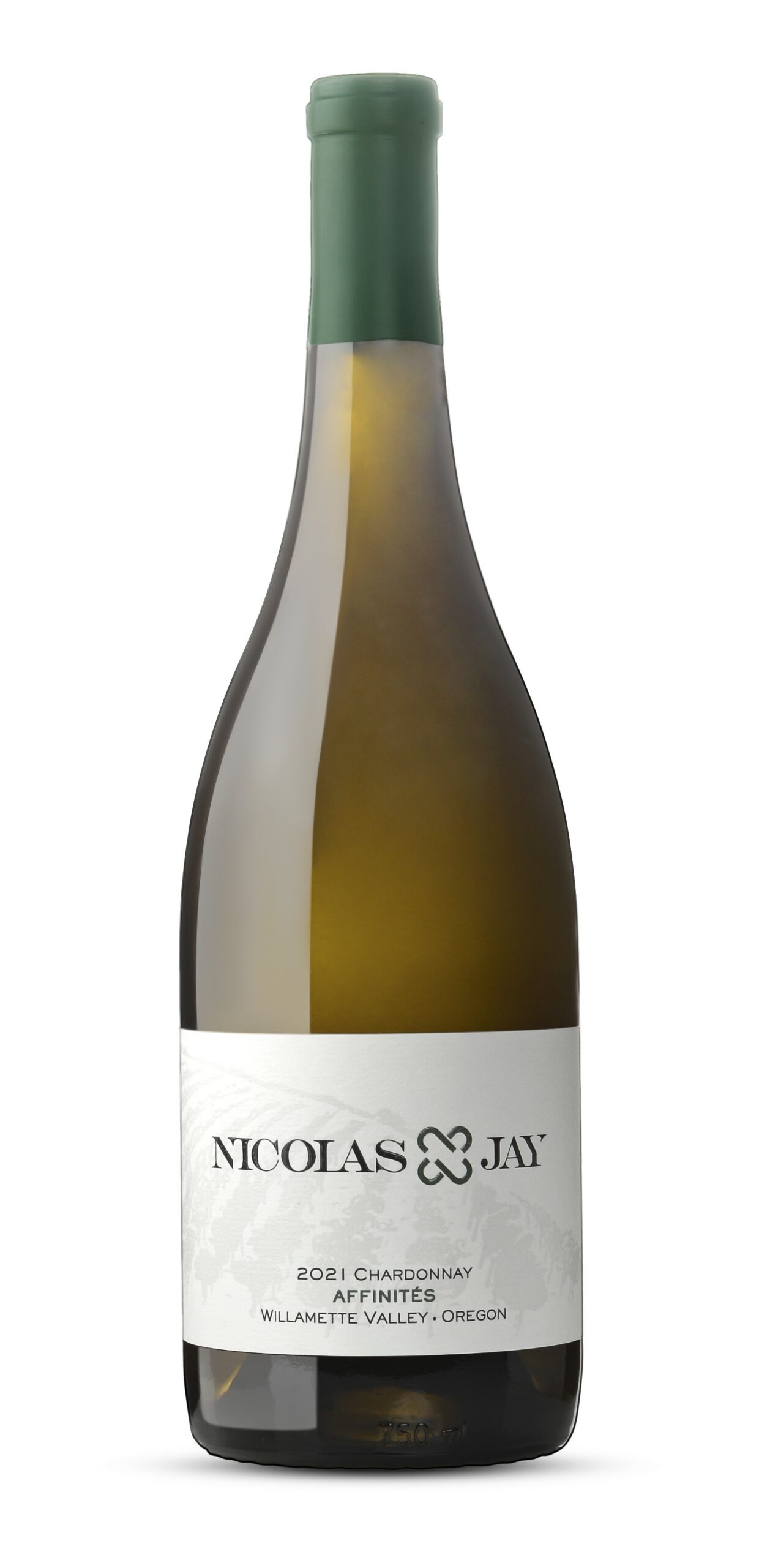 Bottle of 2021 Nicolas-Jay Chardonnay