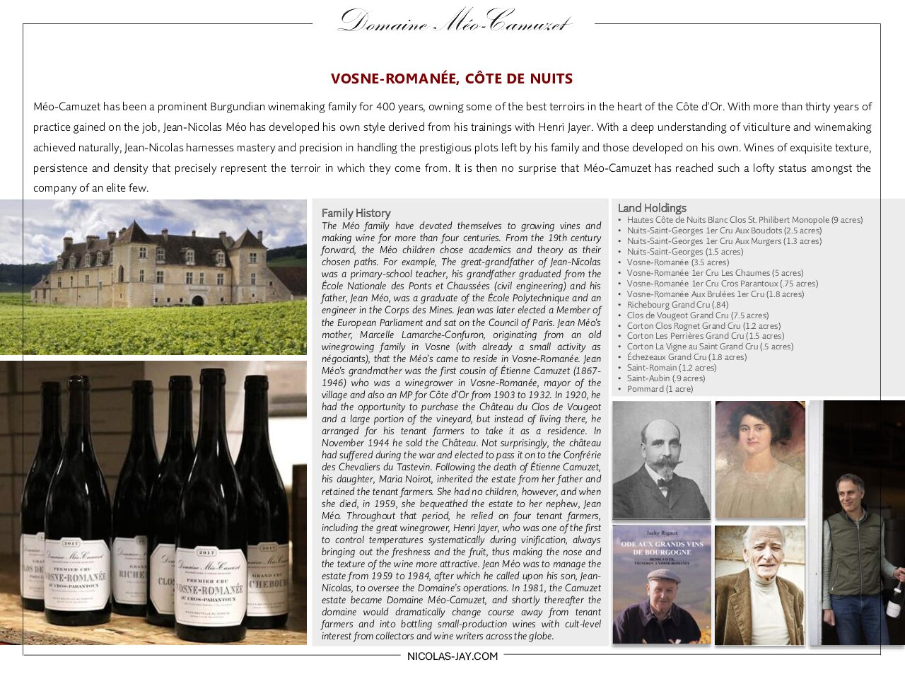 Domaine Méo-Camuzet Who We Are 7 15 24